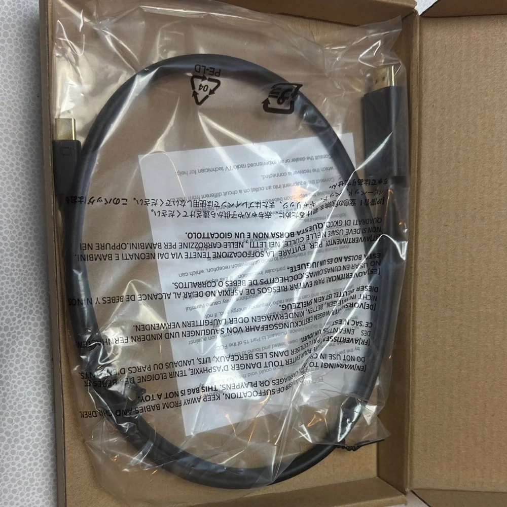 AmazonBasics Black Mini DisplayPort to HDMI Cable Adapter